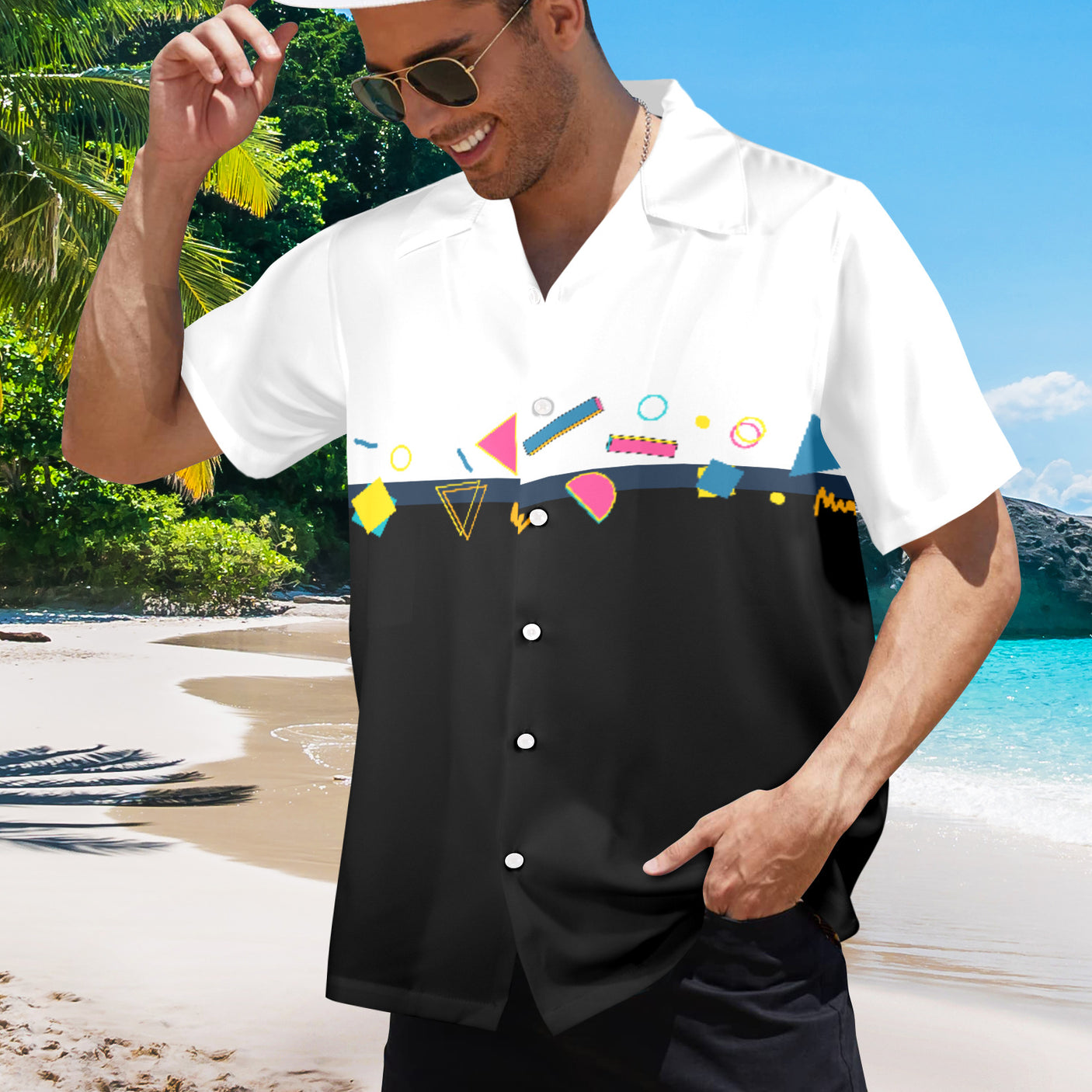 Arcade Floor Carpet Hawaiian Shirt | Button Up Down Shirt