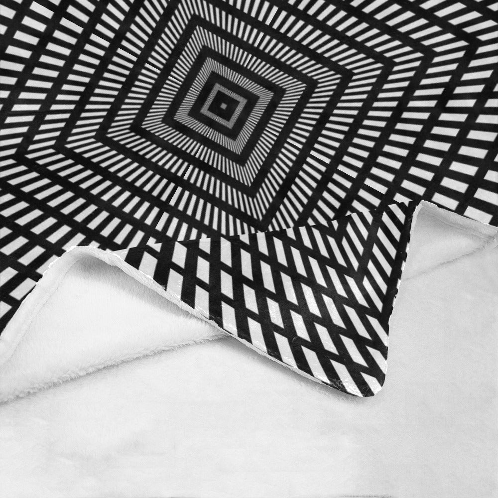 Optical Illusion Throw Blanket