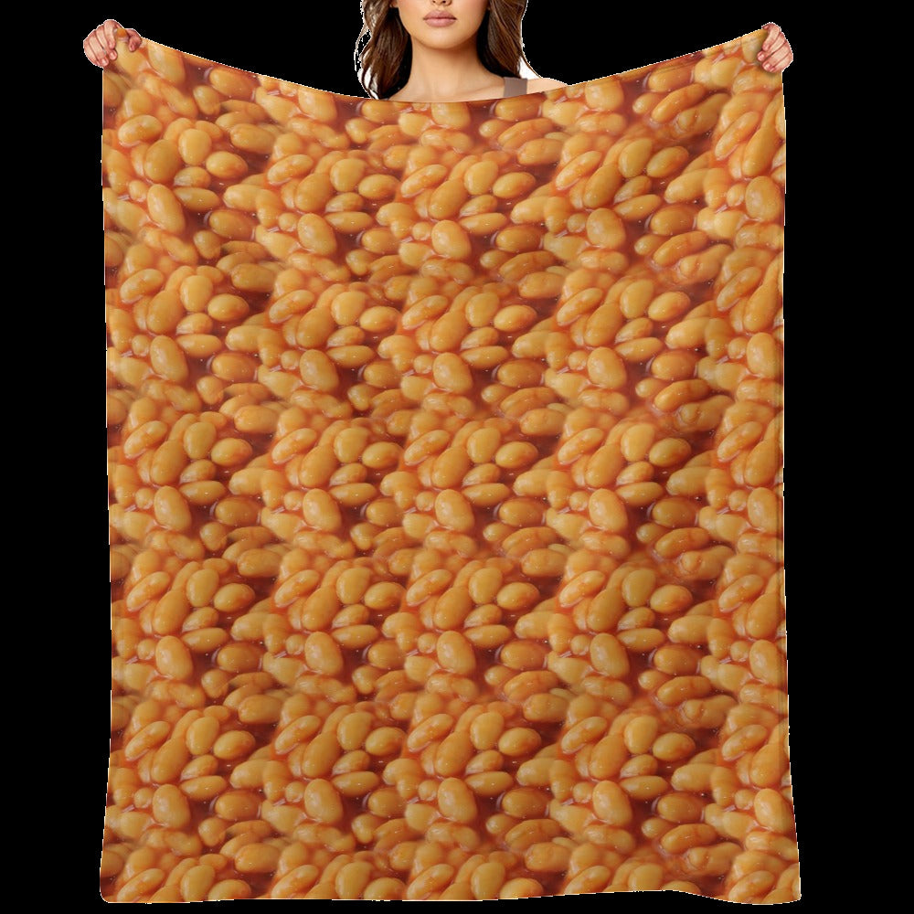 Baked Beans Throw Blanket