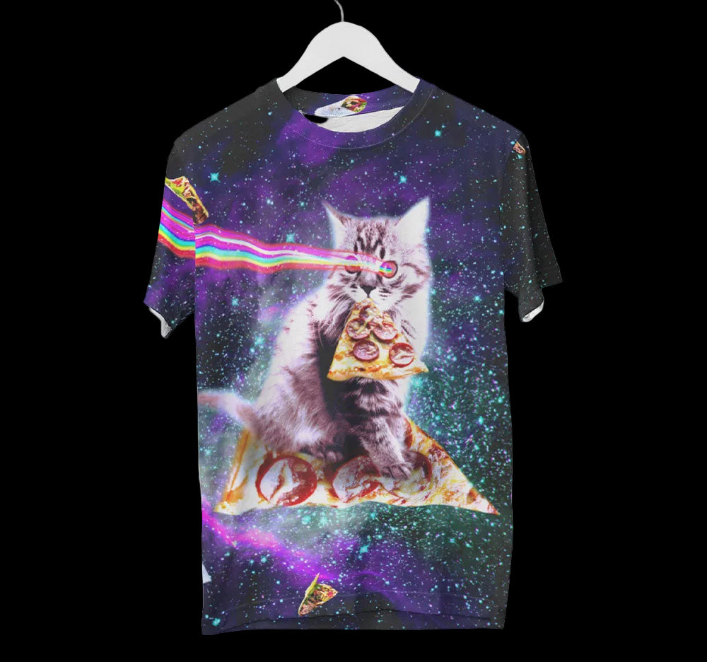 Space Laser Cat Shirt