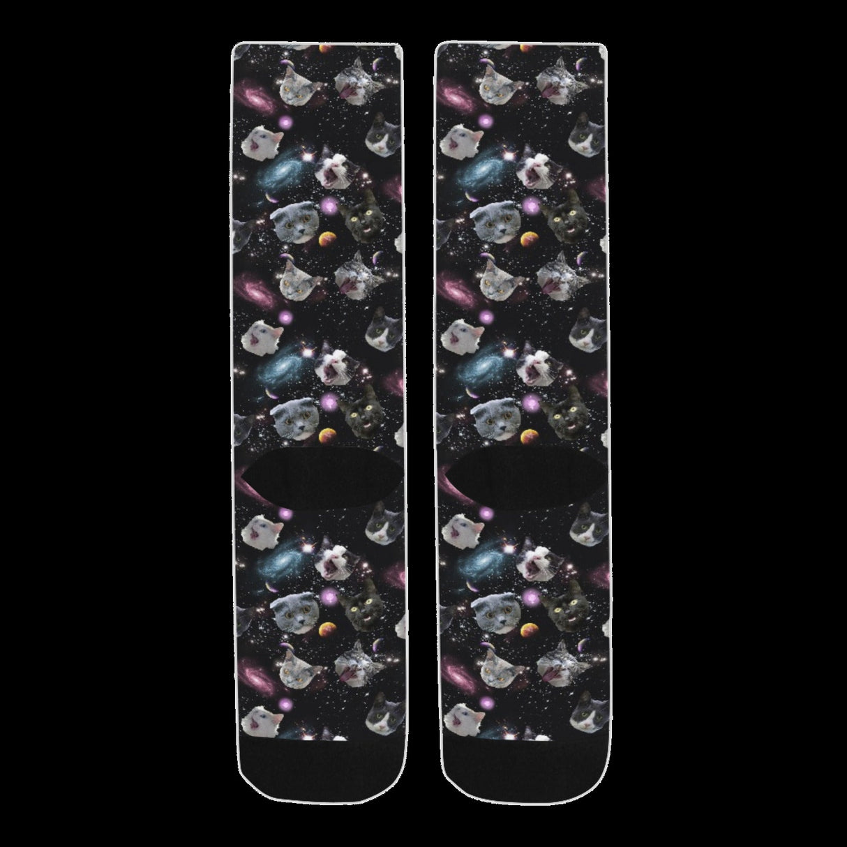 Space Cat Socks