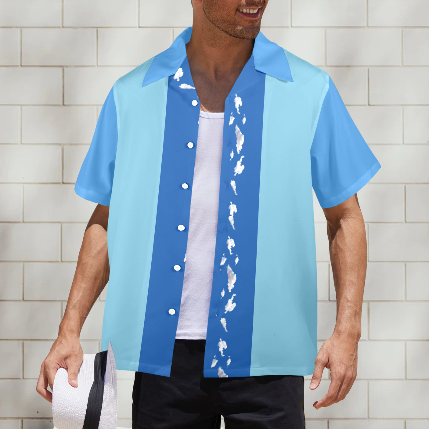 Clouds Hawaiian Shirt | Button Up Down Shirt