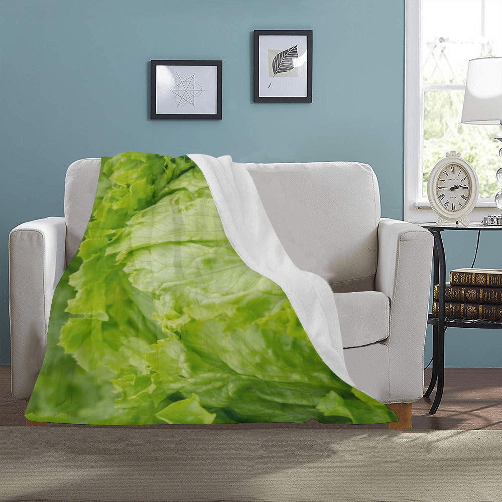 Lettuce Salad Throw Blanket