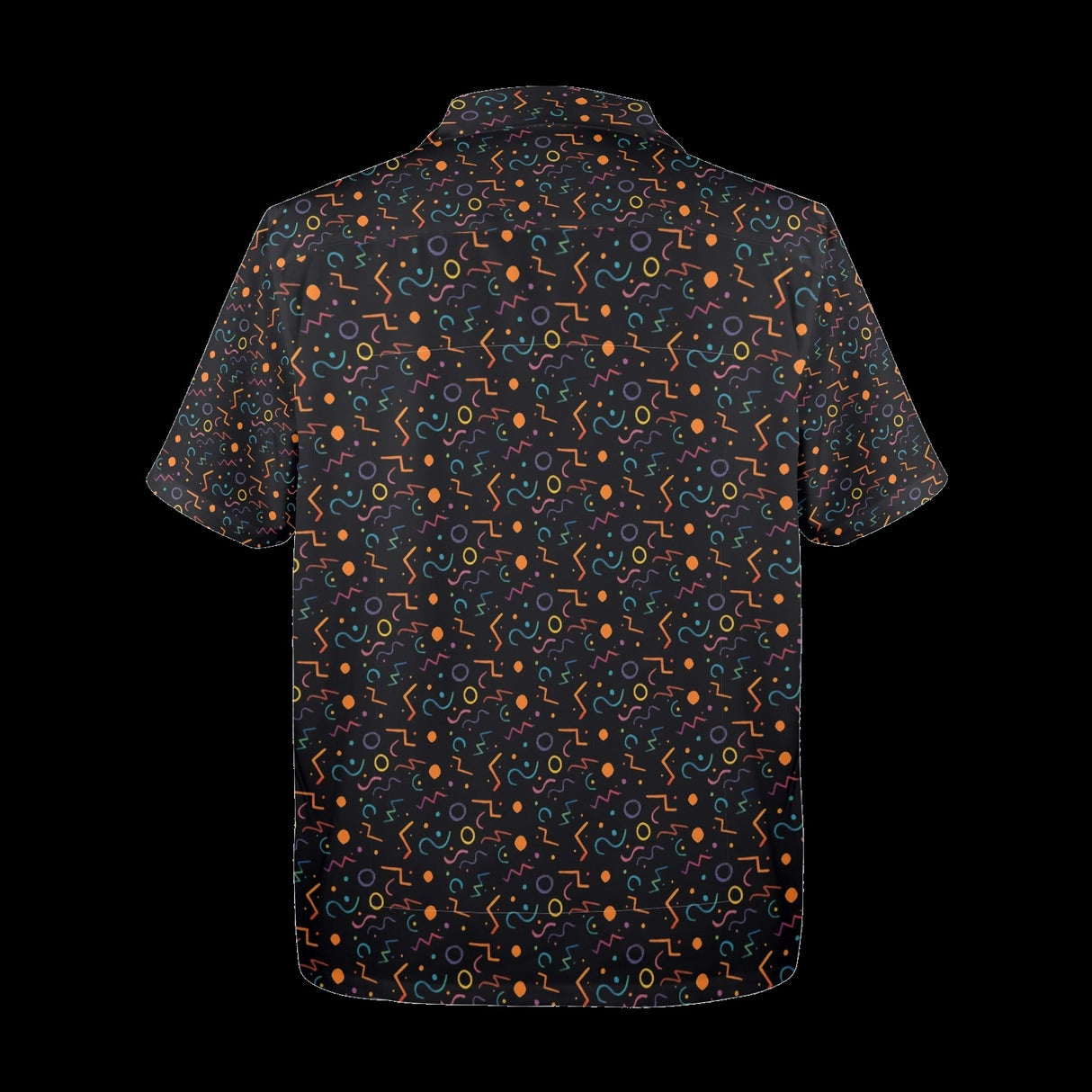 Arcade Carpet Hawaiian Shirt - Retro 80s Gamer Button-Up