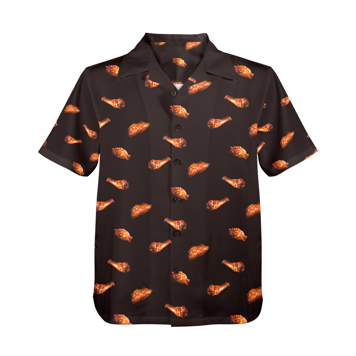 Chicken Wing Hawaiian Shirt | Button Up Down Shirt