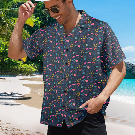 Arcade Floor Carpet Hawaiian Shirt | Button Up Down Shirt