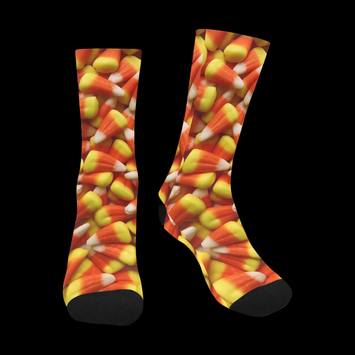 Candy Corn Socks