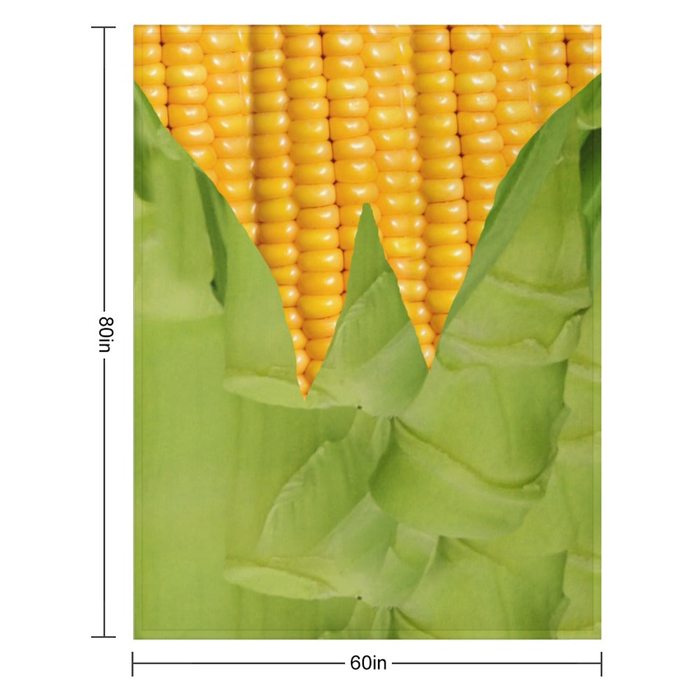 Corn Cob Throw Blanket