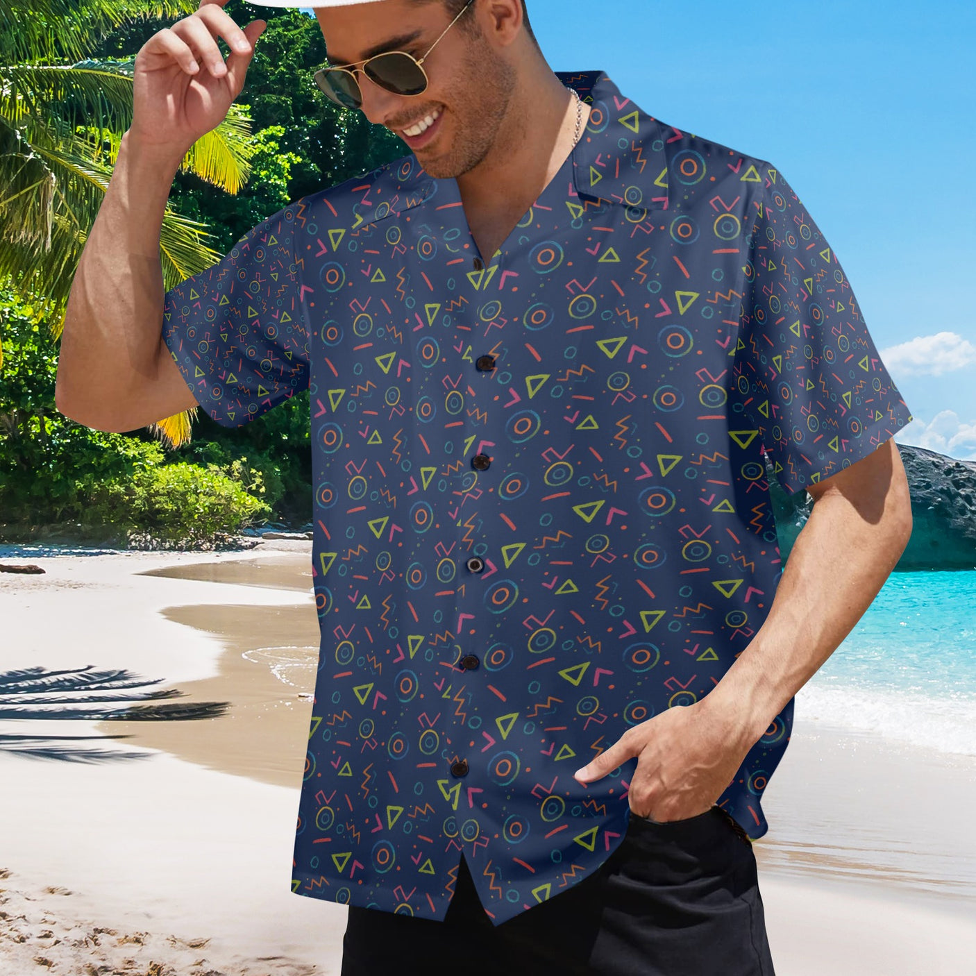 Arcade Floor Carpet Hawaiian Shirt | Button Up Down Shirt