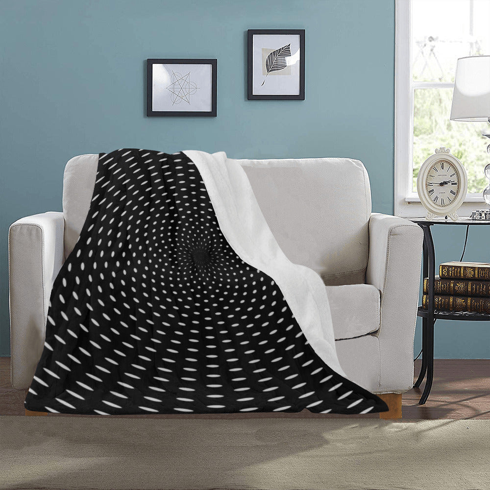 Optical Illusion Throw Blanket