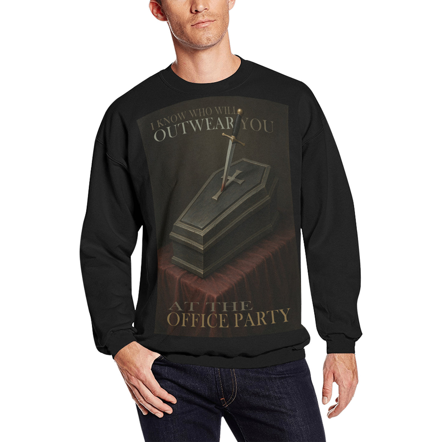 White Elephant Sweater | Outwear Office Party Christmas Sweatshirt