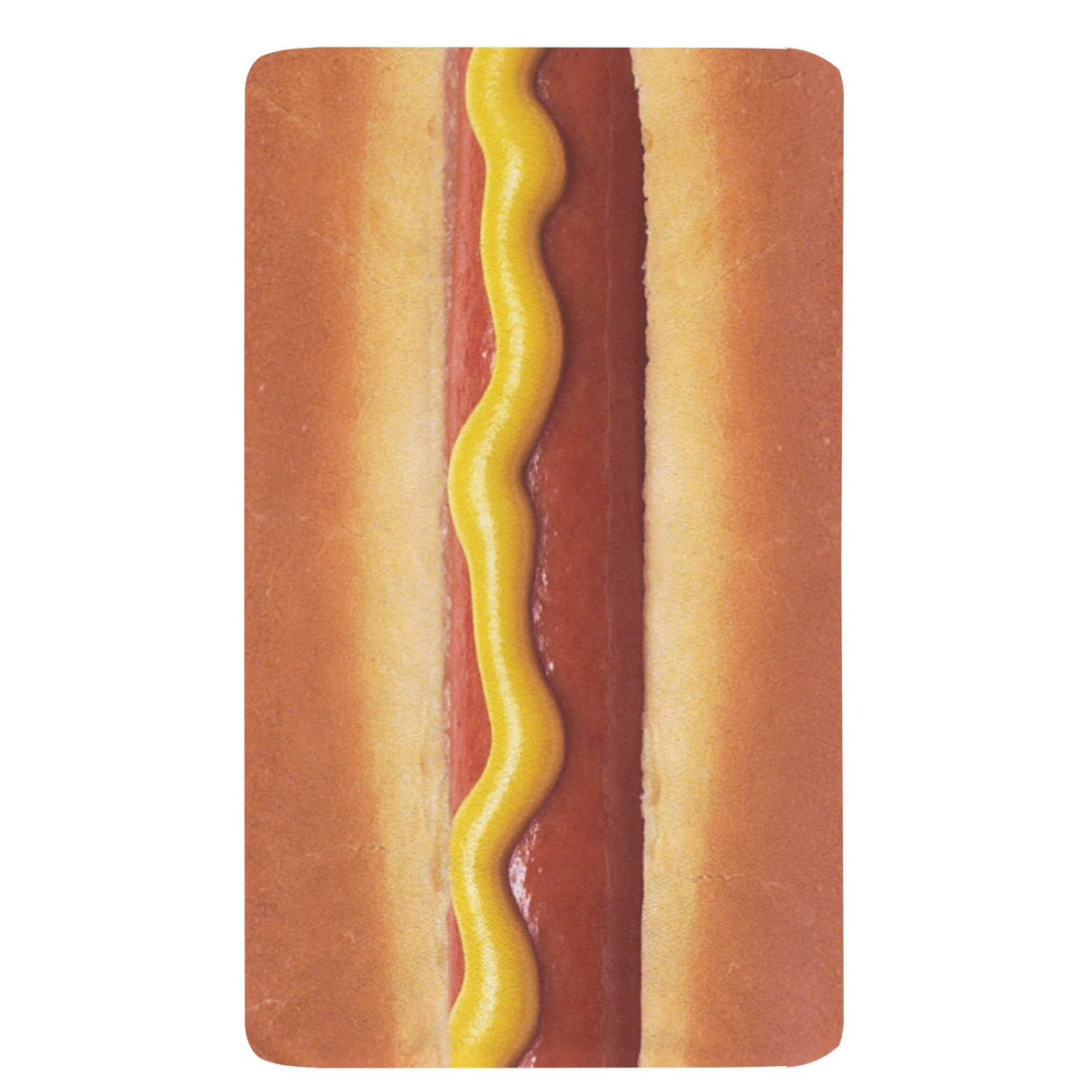 Giant Hot Dog Twin Fitted Sheet – Funny Bedding, 39 x 75 x 15 in