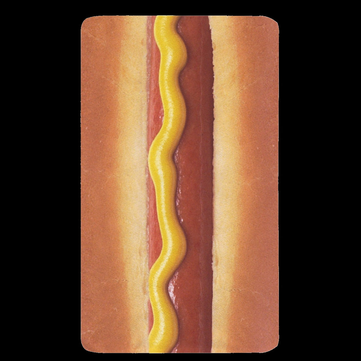 Giant Hot Dog Twin Fitted Sheet – Funny Bedding, 39 x 75 x 15 in