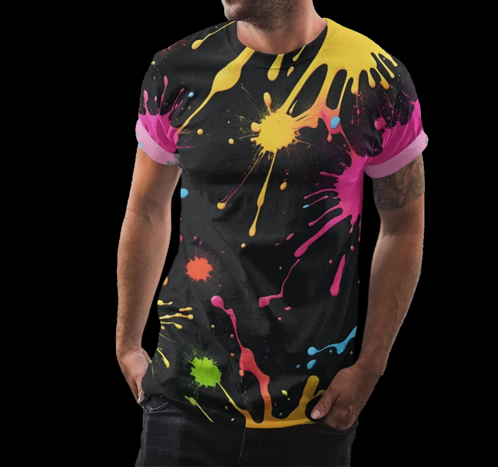 Paint Drip Splatter Shirt - Random Galaxy Official