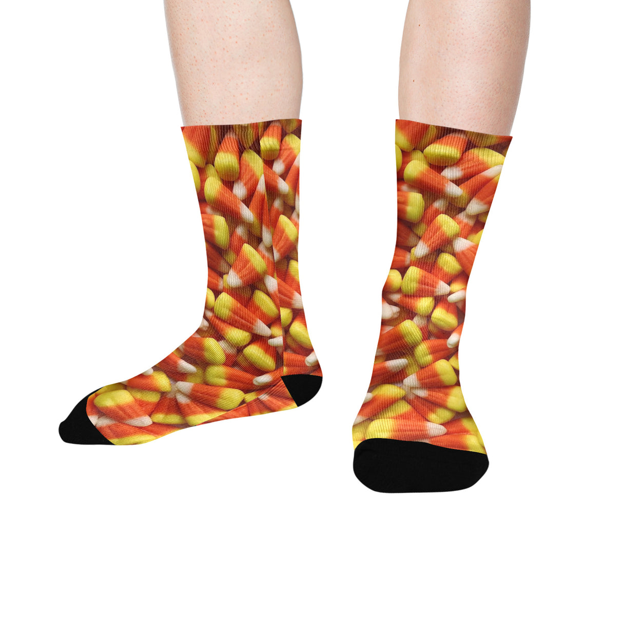 Candy Corn Socks