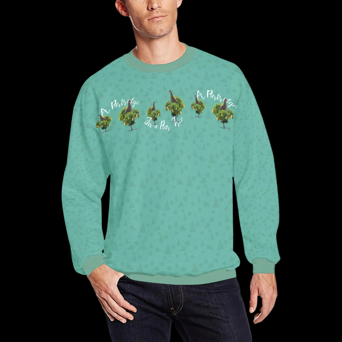 Partridge in Pear Tree 12 Days of Christmas Sweater