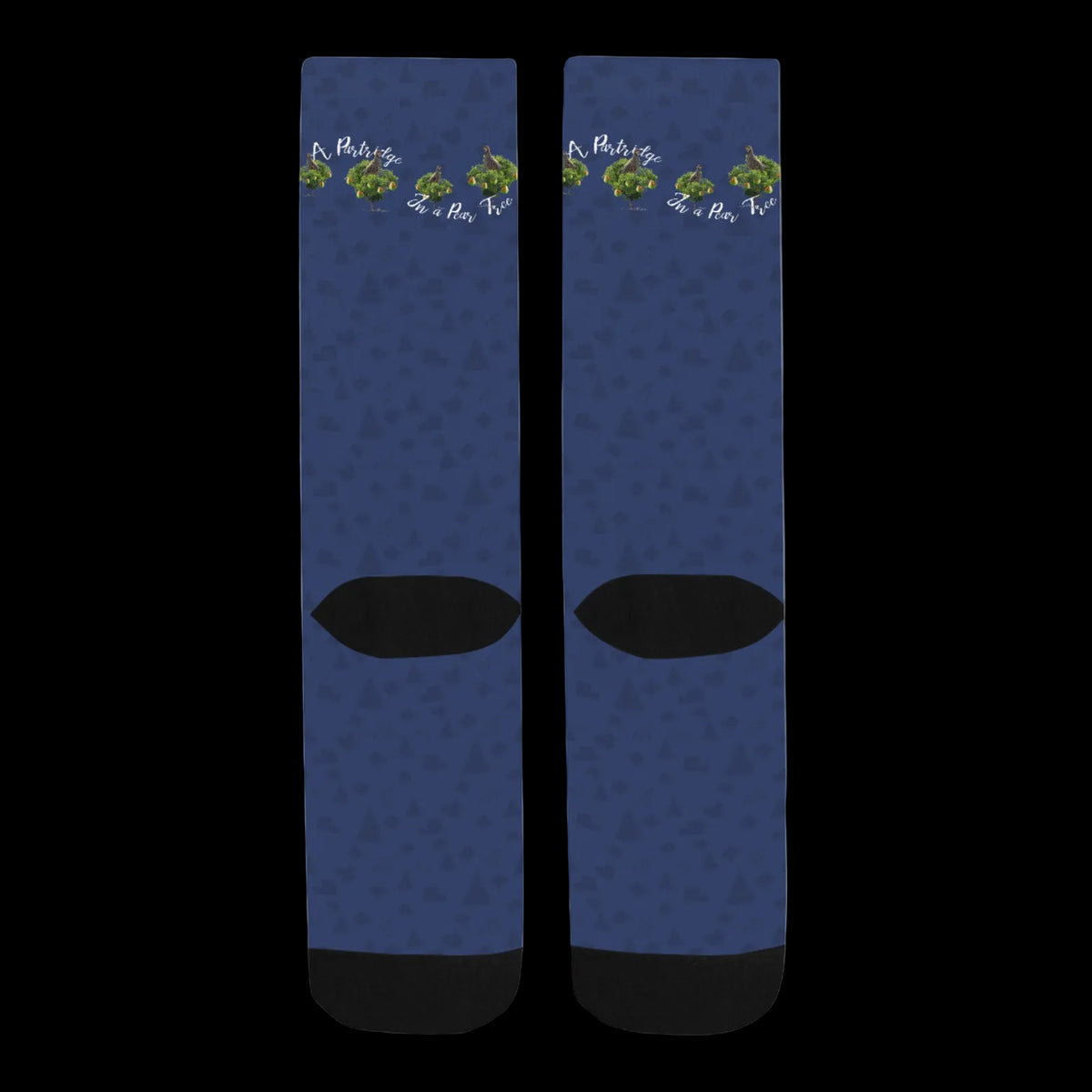 Partridge Pear Tree Christmas Socks
