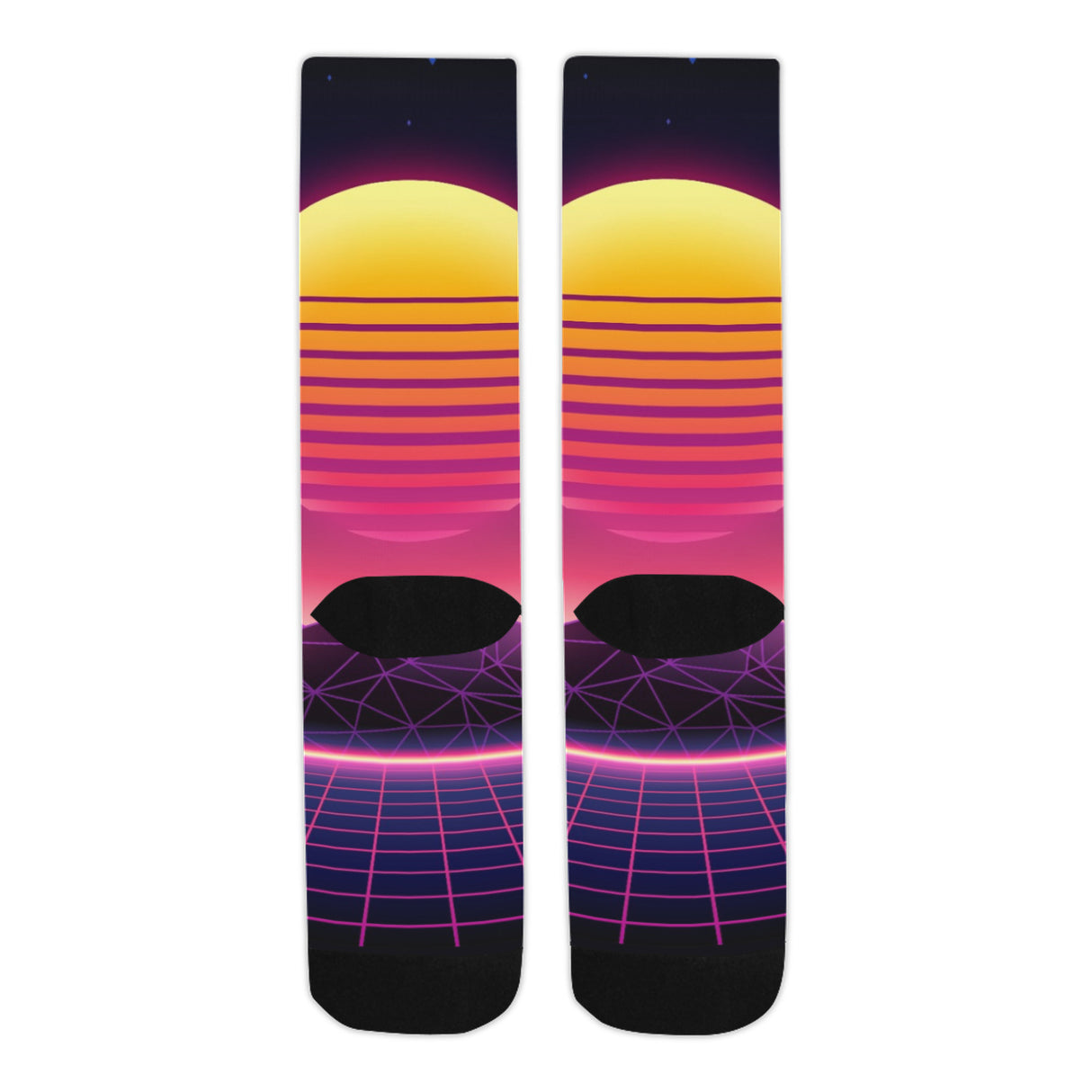 Synthwave Socks