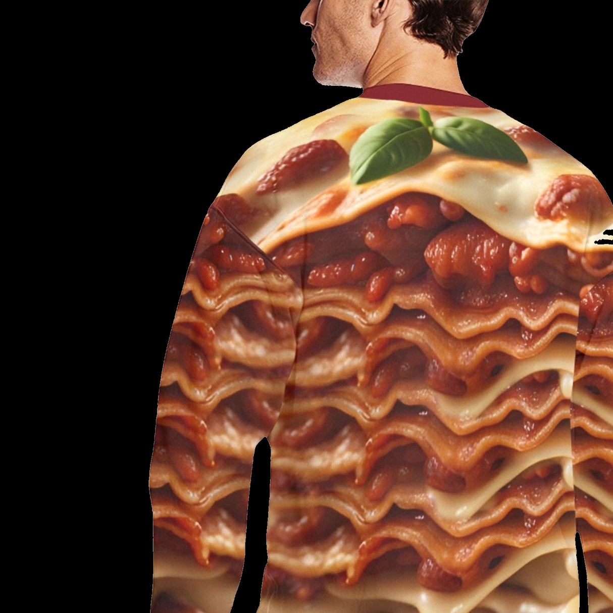 Lasagna Ugly Christmas Sweater