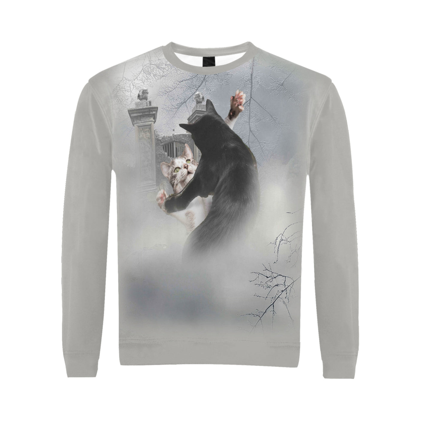 Black Cat Temple Sweater