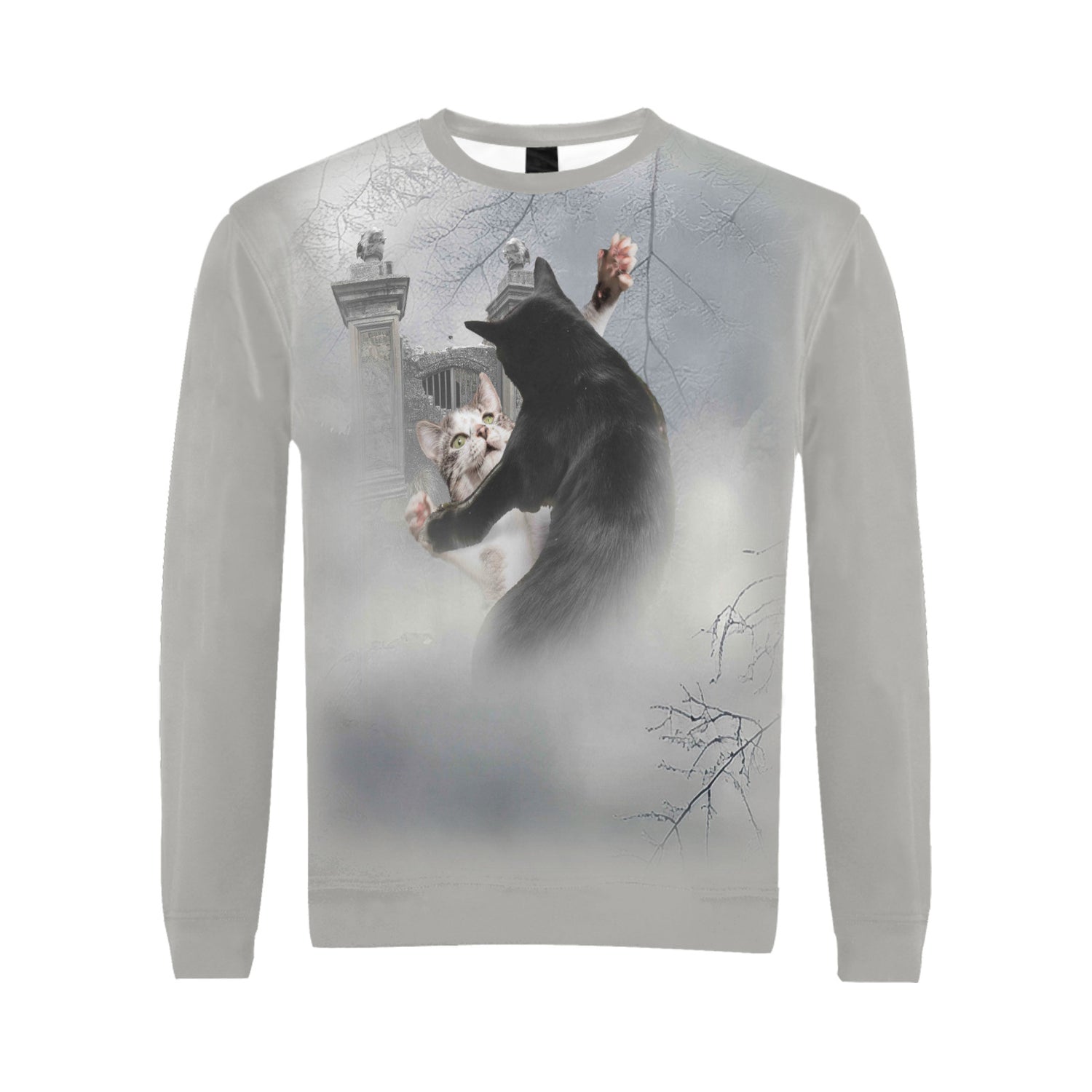 Black Cat Temple Sweater