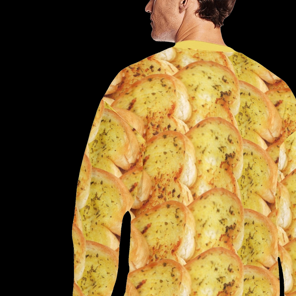 Garlic Bread Ugly Christmas Sweater
