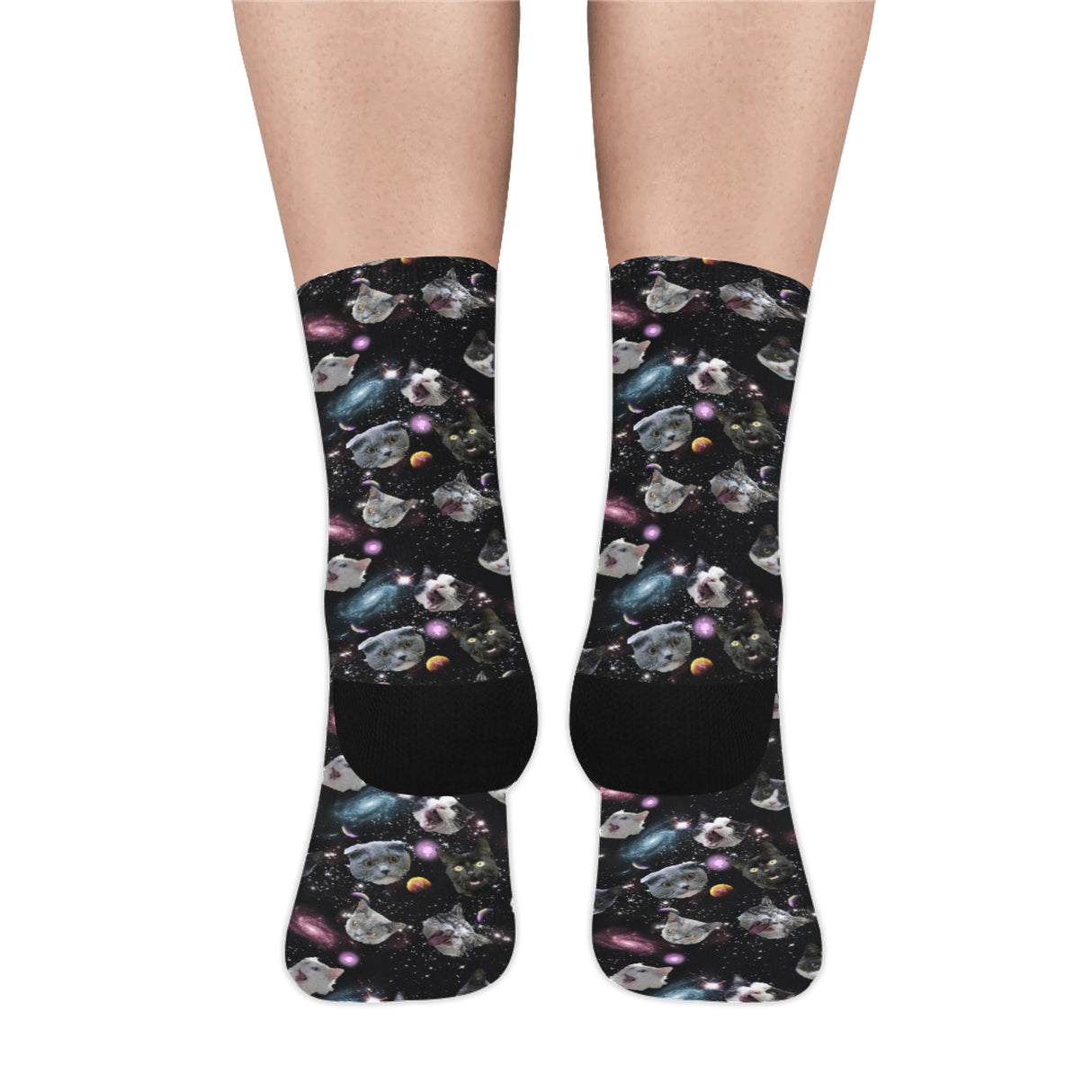 Space Cat Socks