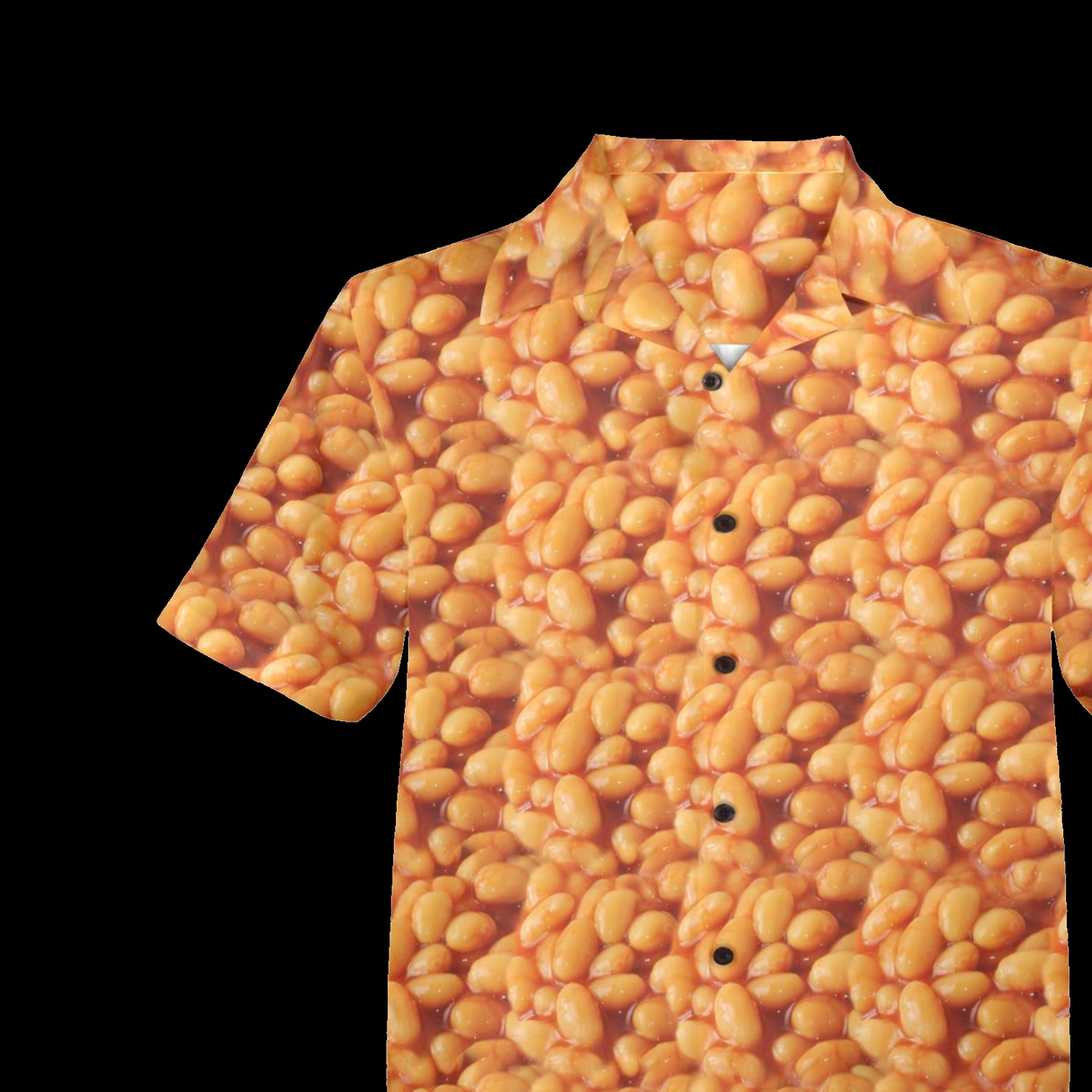 Baked Beans Hawaiian Shirt - Funny Food Button-Up