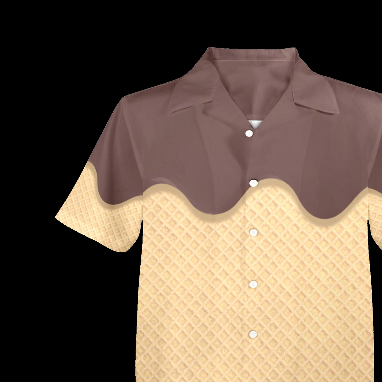 Ice Cream Hawaiian Shirt - Sweet Vacation Food Gift