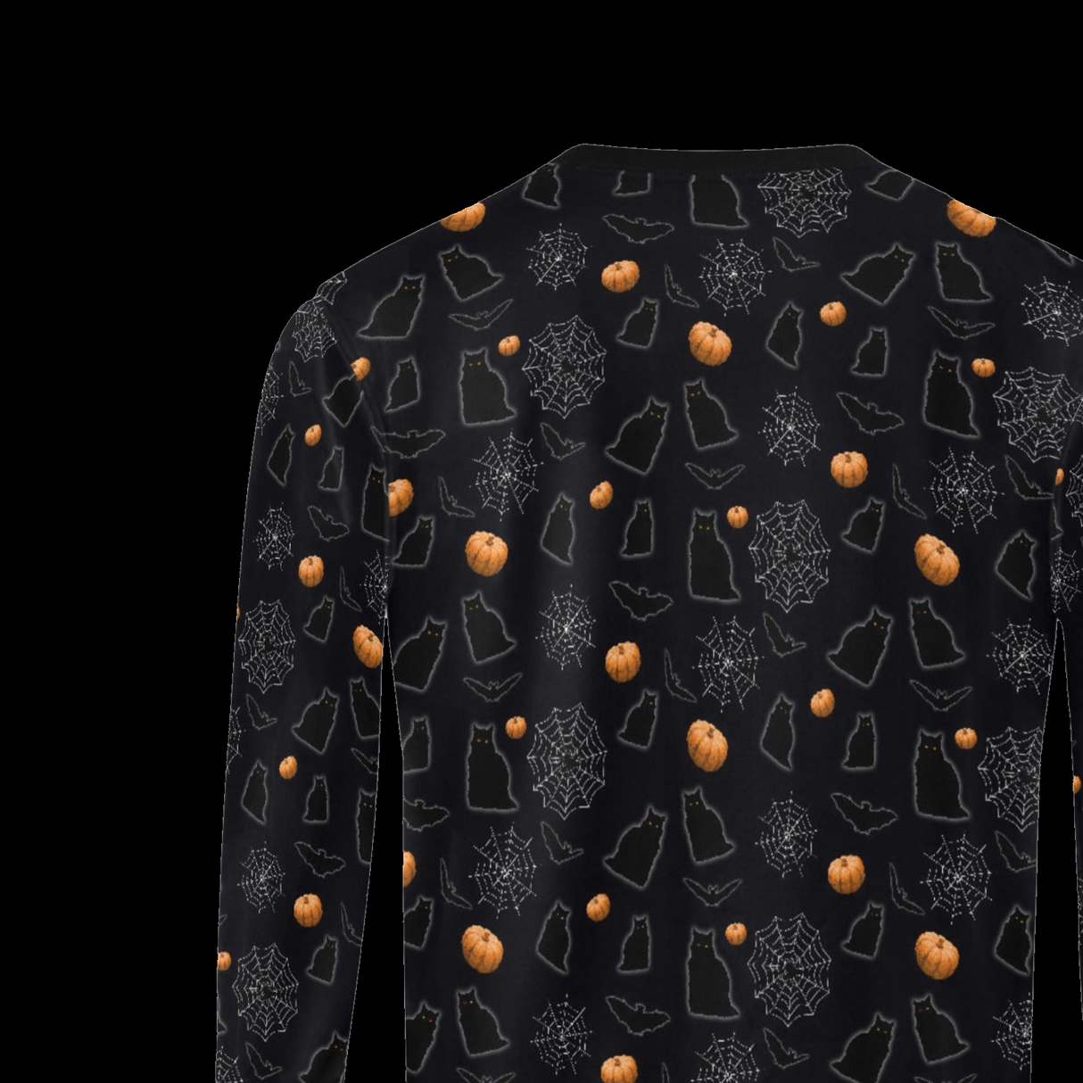 Black Cat Pumpkin Sweater
