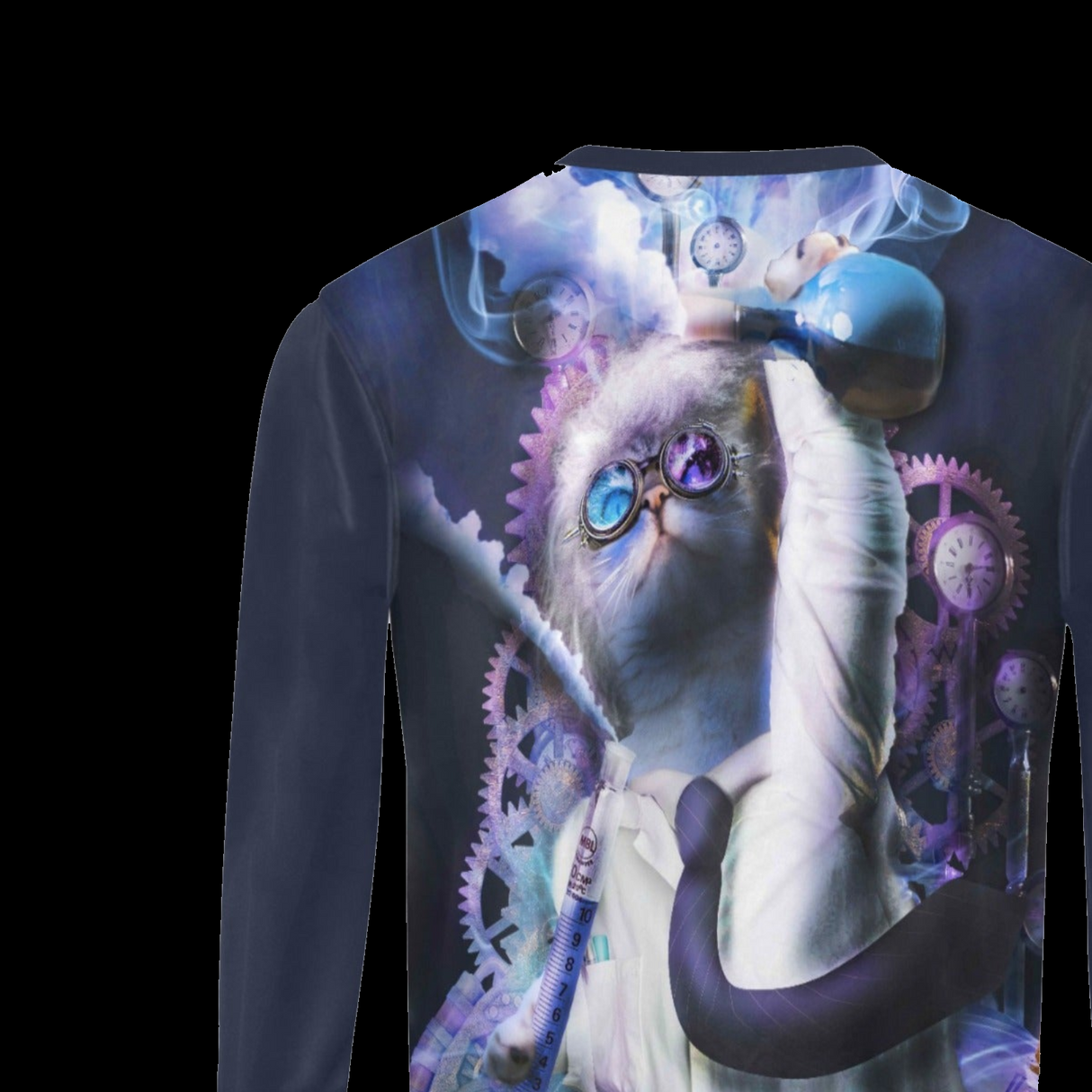 Mad Scientist Cat Sweater