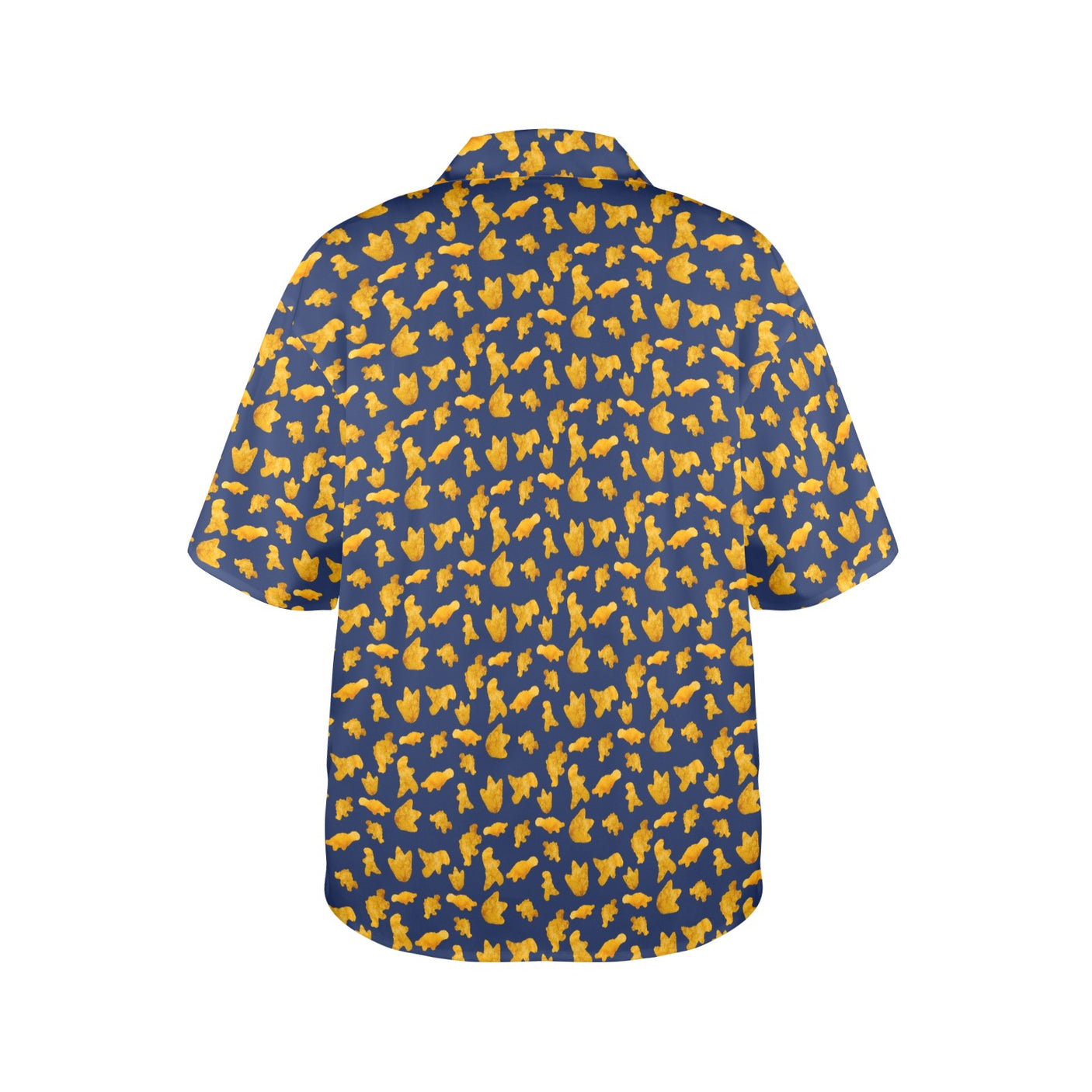 Dinosaur Chicken Nuggets Women's Hawaiian Shirt