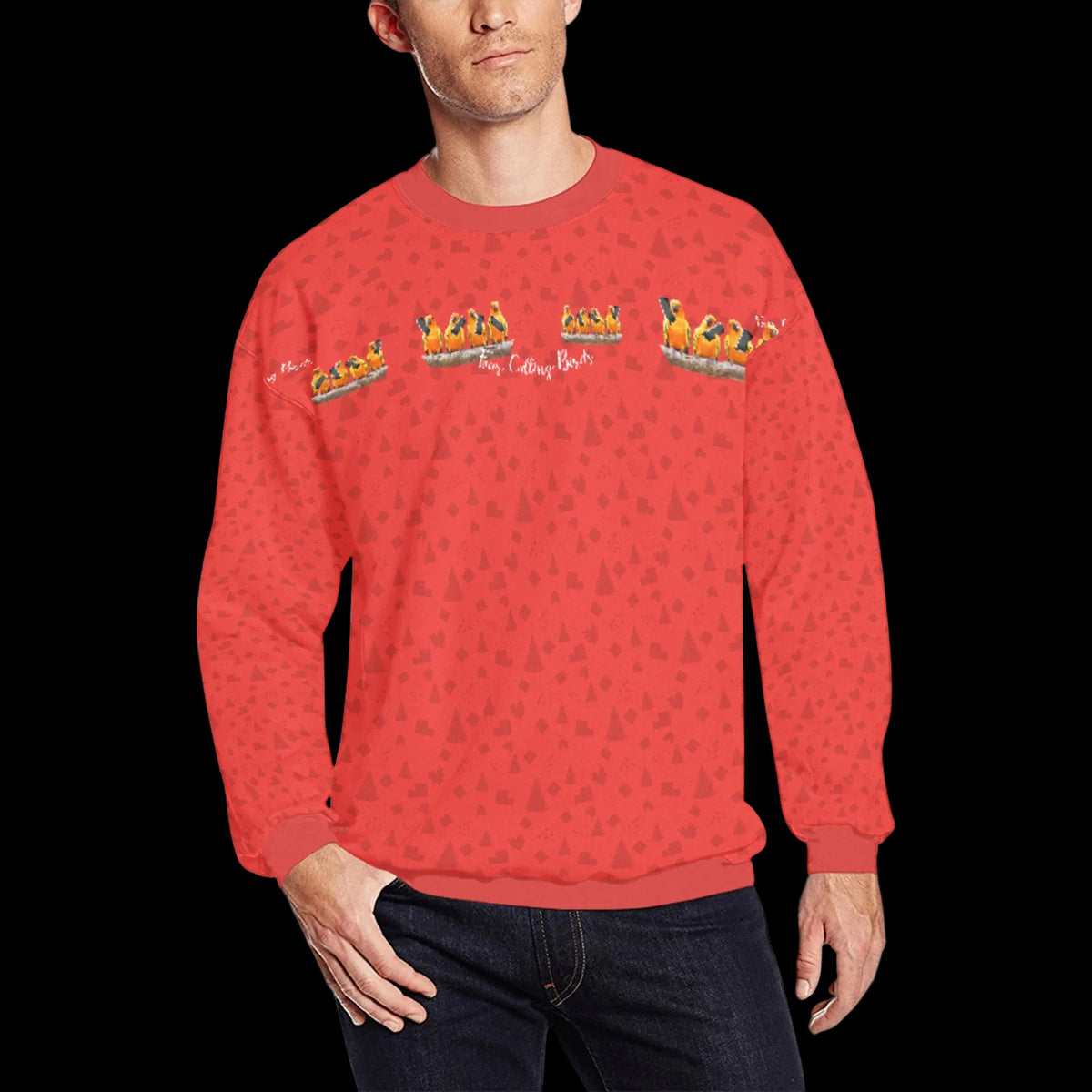 Calling Birds 12 Days of Christmas Sweater