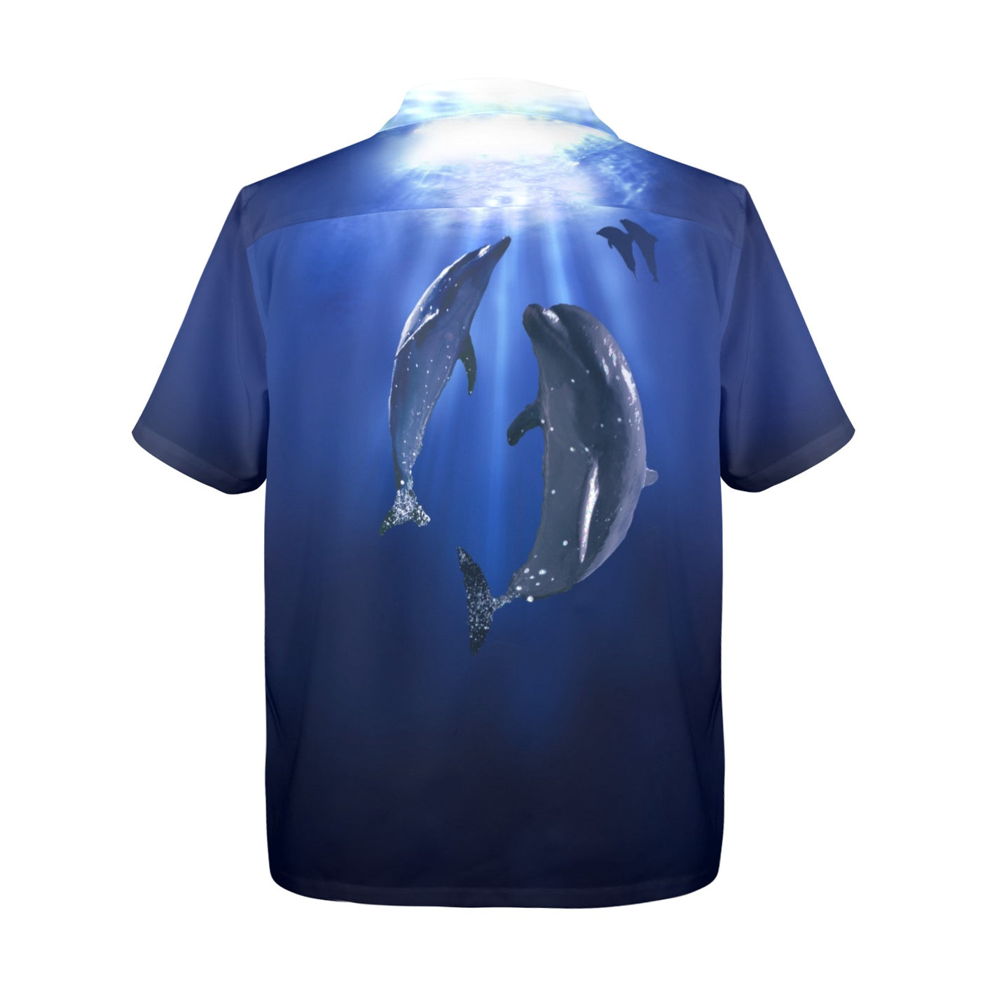 Deep Sea Dolphin Hawaiian Shirt