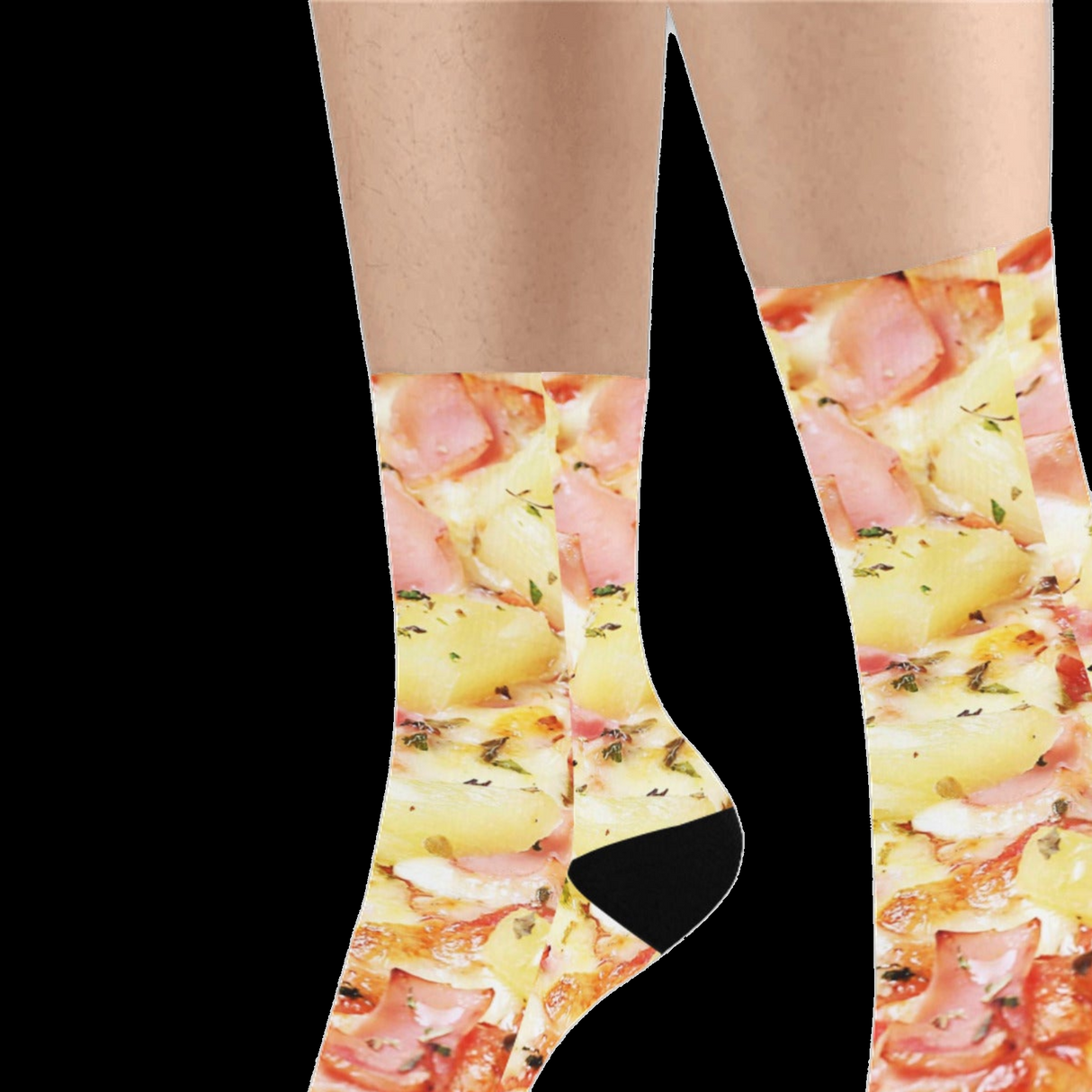 Pineapple Hawaiian Pizza Socks