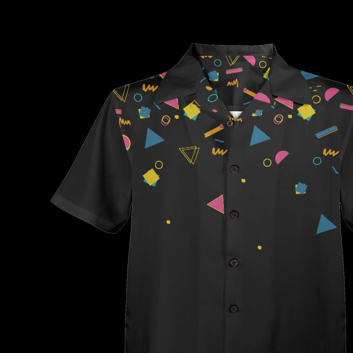 Arcade Carpet Party Shirt - Retro Gamer Hawaiian Button-Up