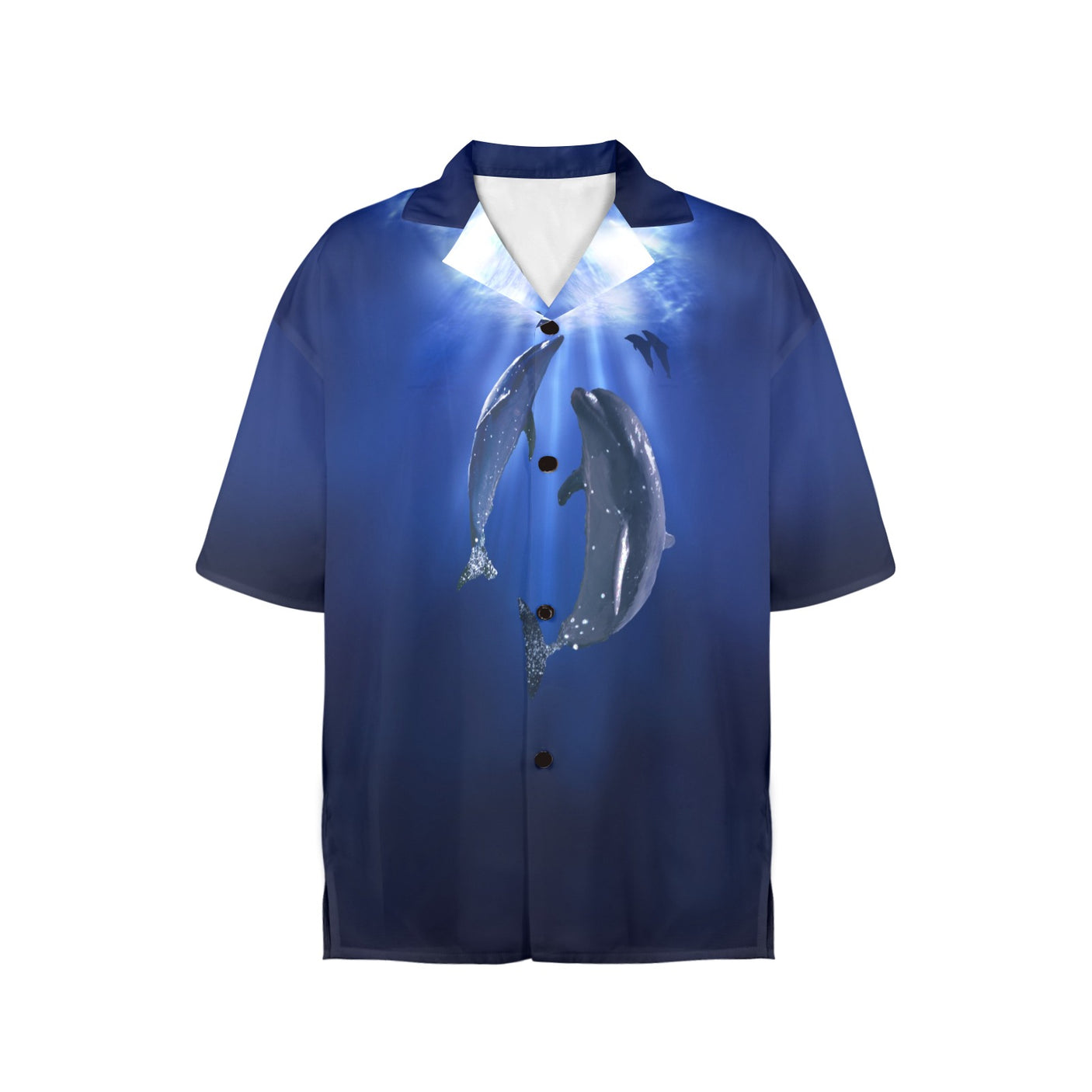 Deep Sea Dolphin Women's Hawaiian Shirt