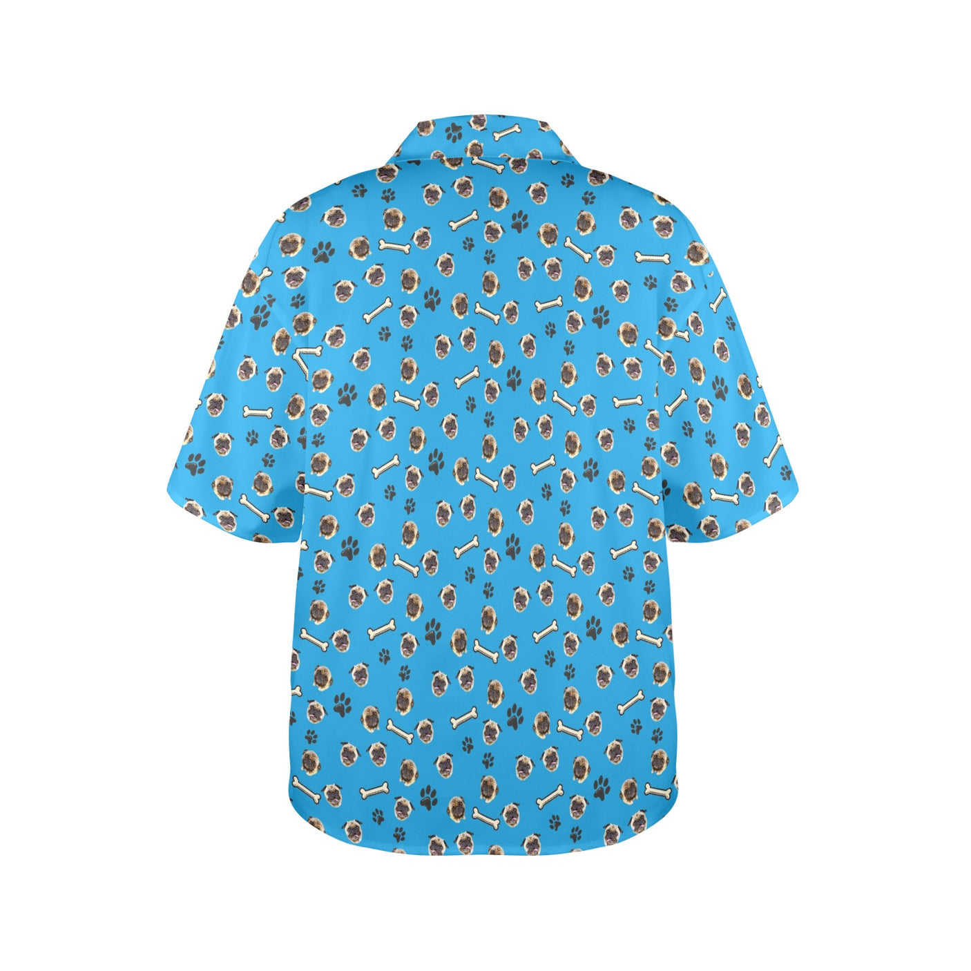 Pug Women's Hawaiian Shirt