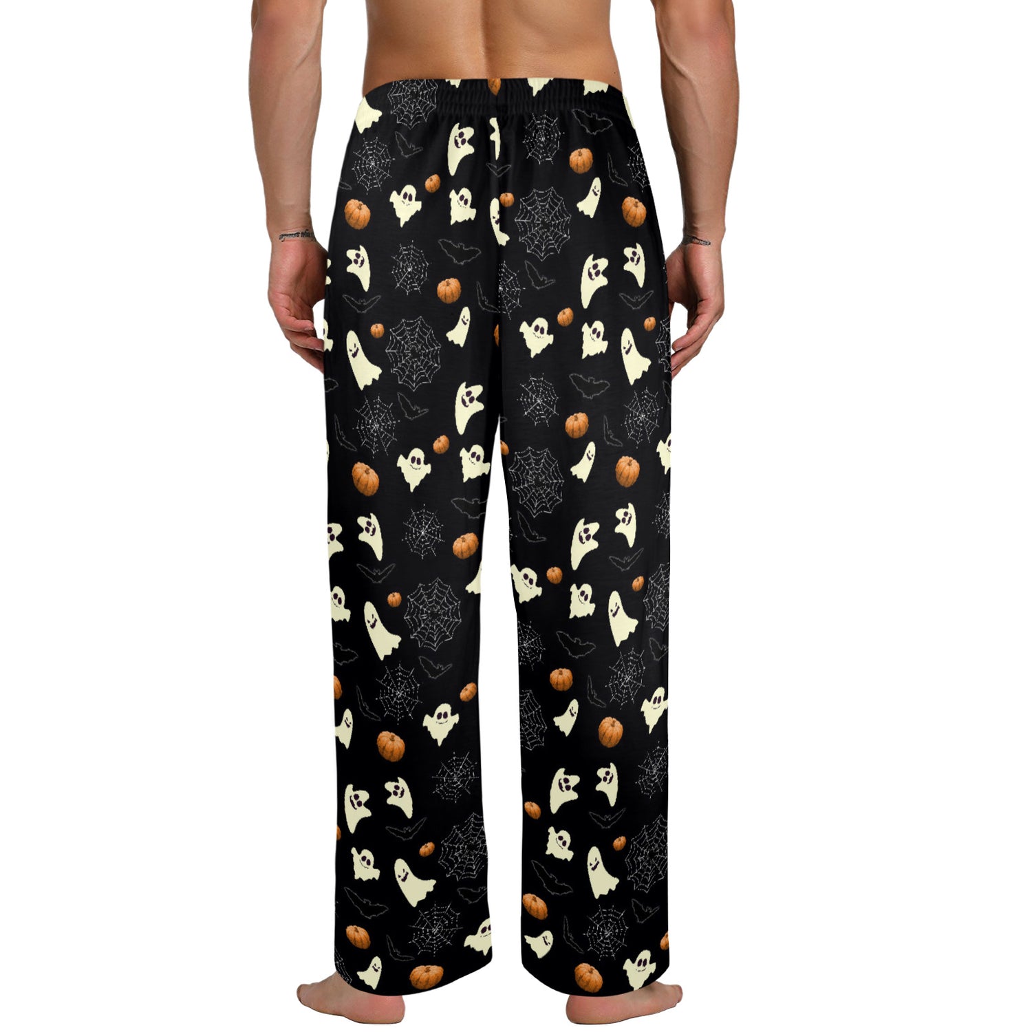 Ghost Pumpkin Spider Halloween Pajamas