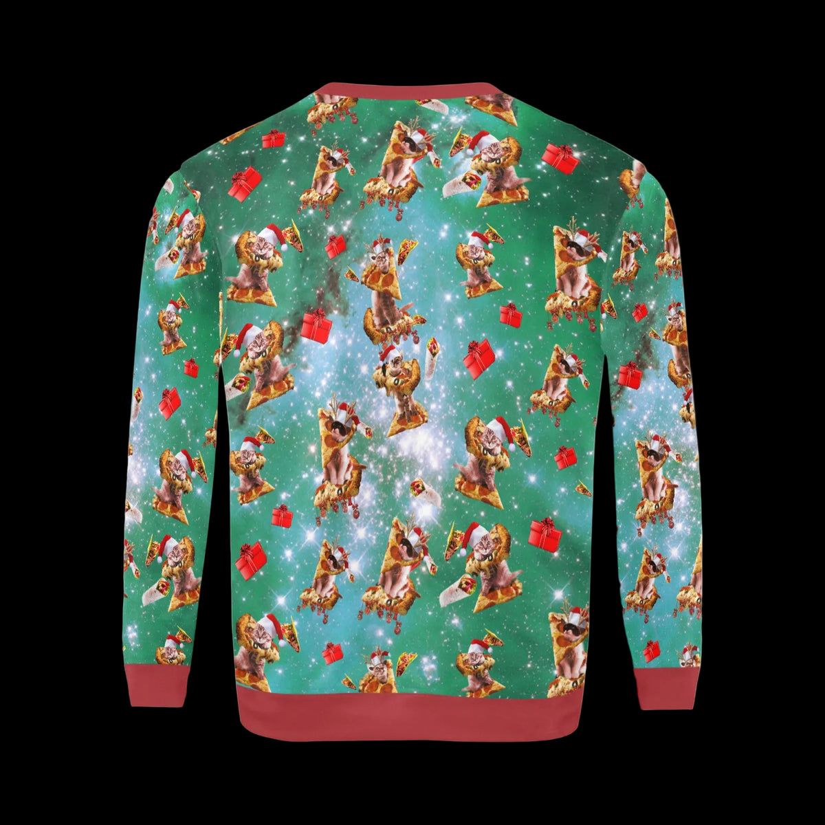 Christmas Space Cat Sweater