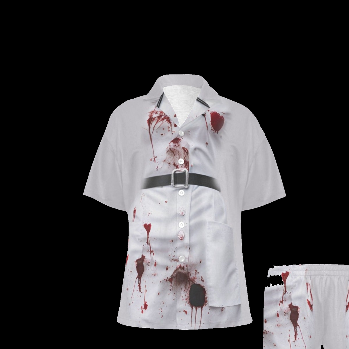 Night Shift Bloody Nurse Costume Pajama Set