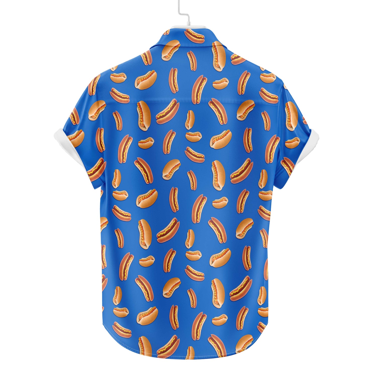 Hot Dog Hawaiian Shirt | Button Up Down Shirt