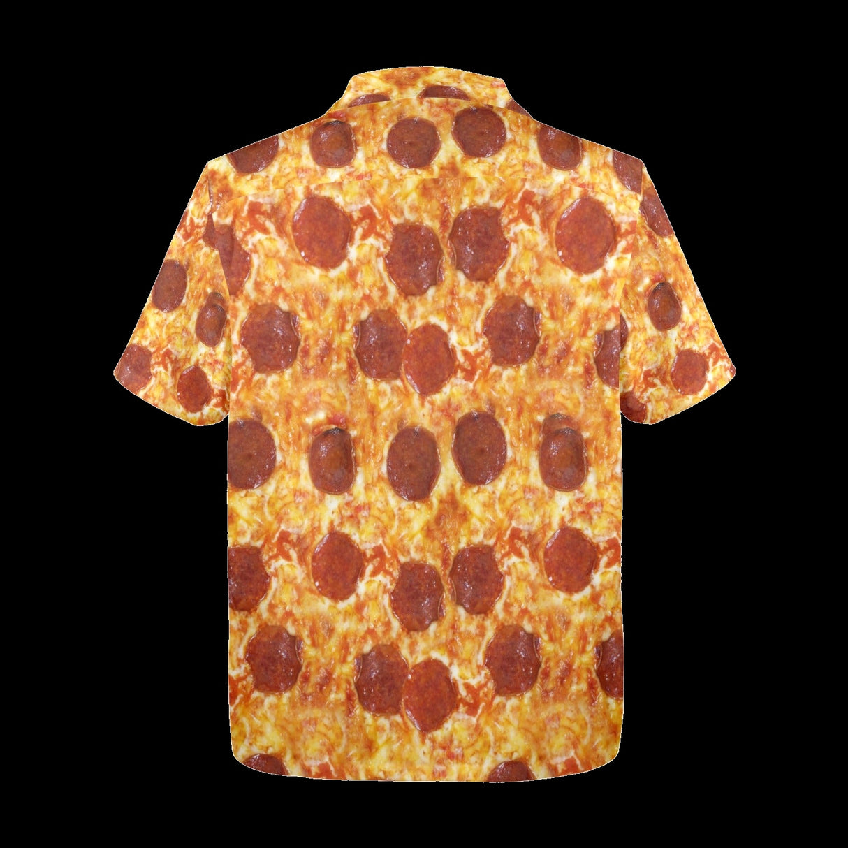 Pizza Hawaiian Shirt - Funny Food Button-Up