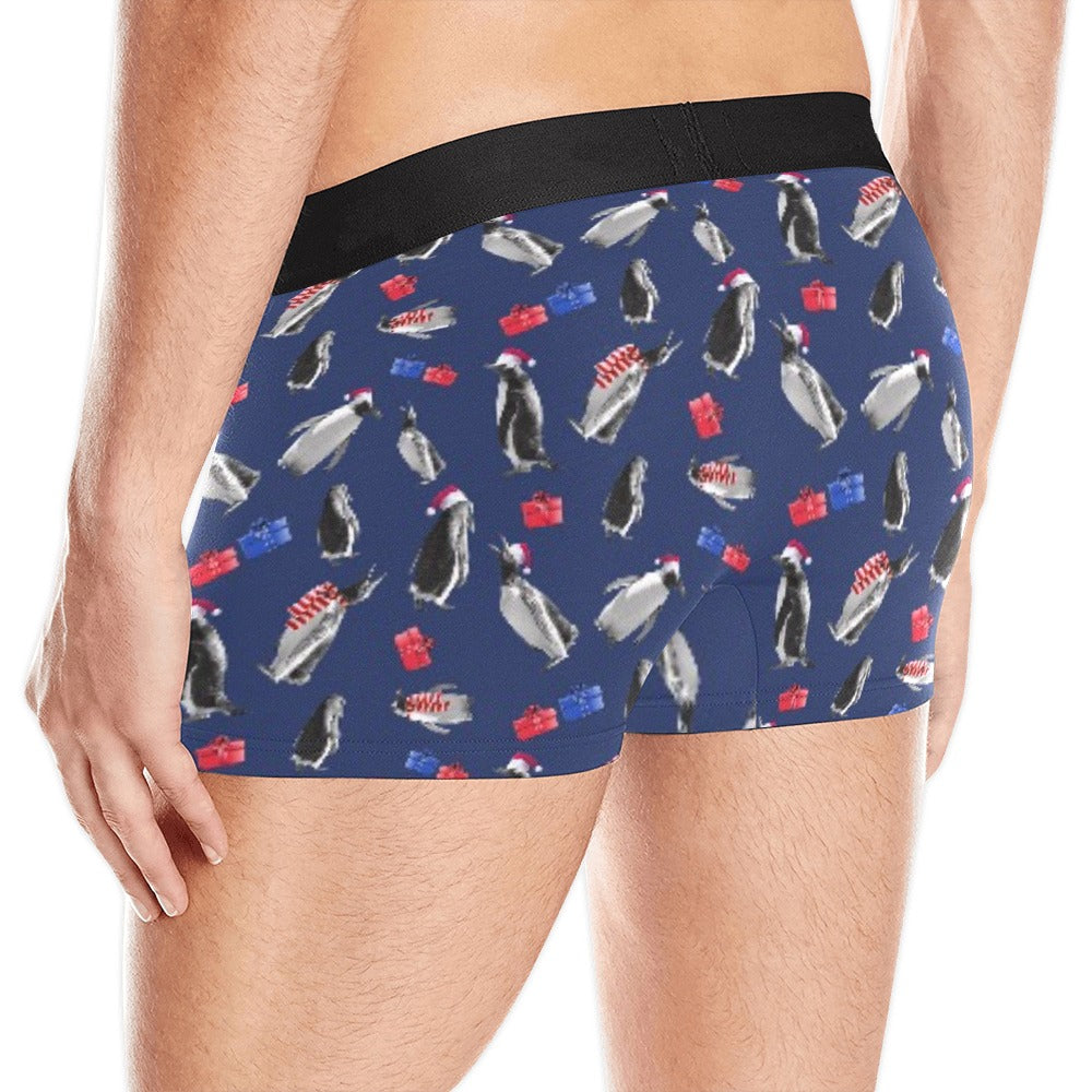 Christmas Penguin Boxer Brief Boxers