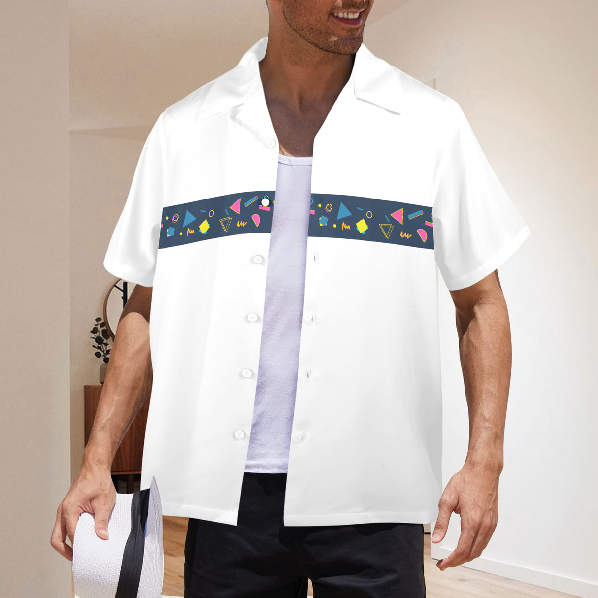 Arcade Floor Carpet Hawaiian Shirt | Button Up Down Shirt