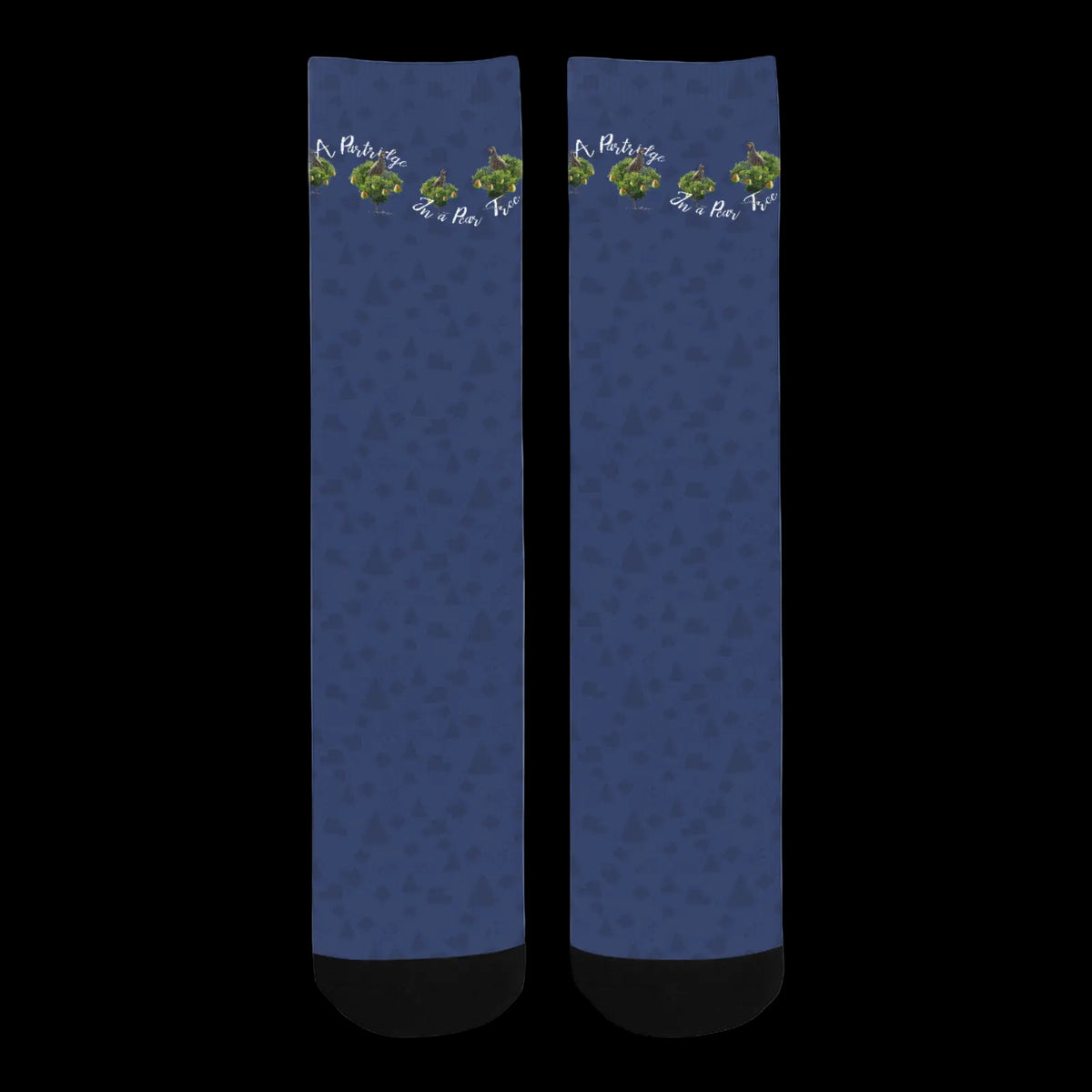 Partridge Pear Tree Christmas Socks