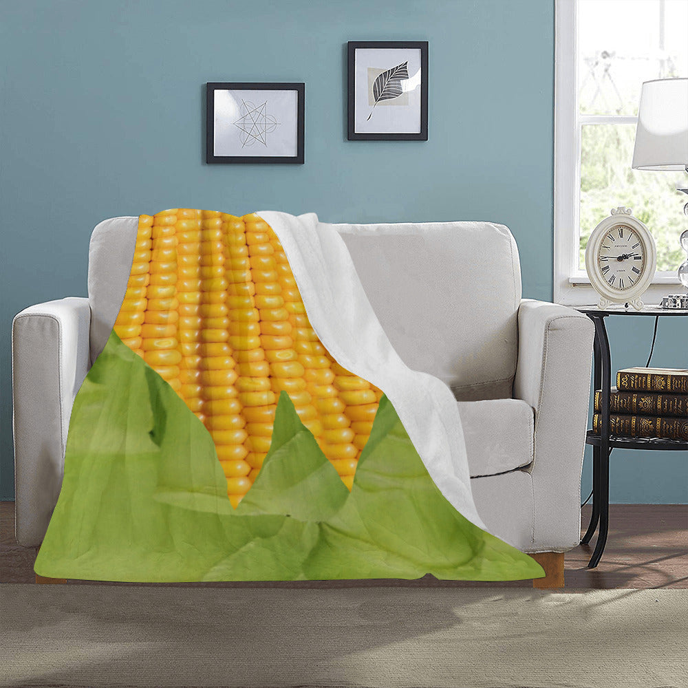 Corn Cob Throw Blanket