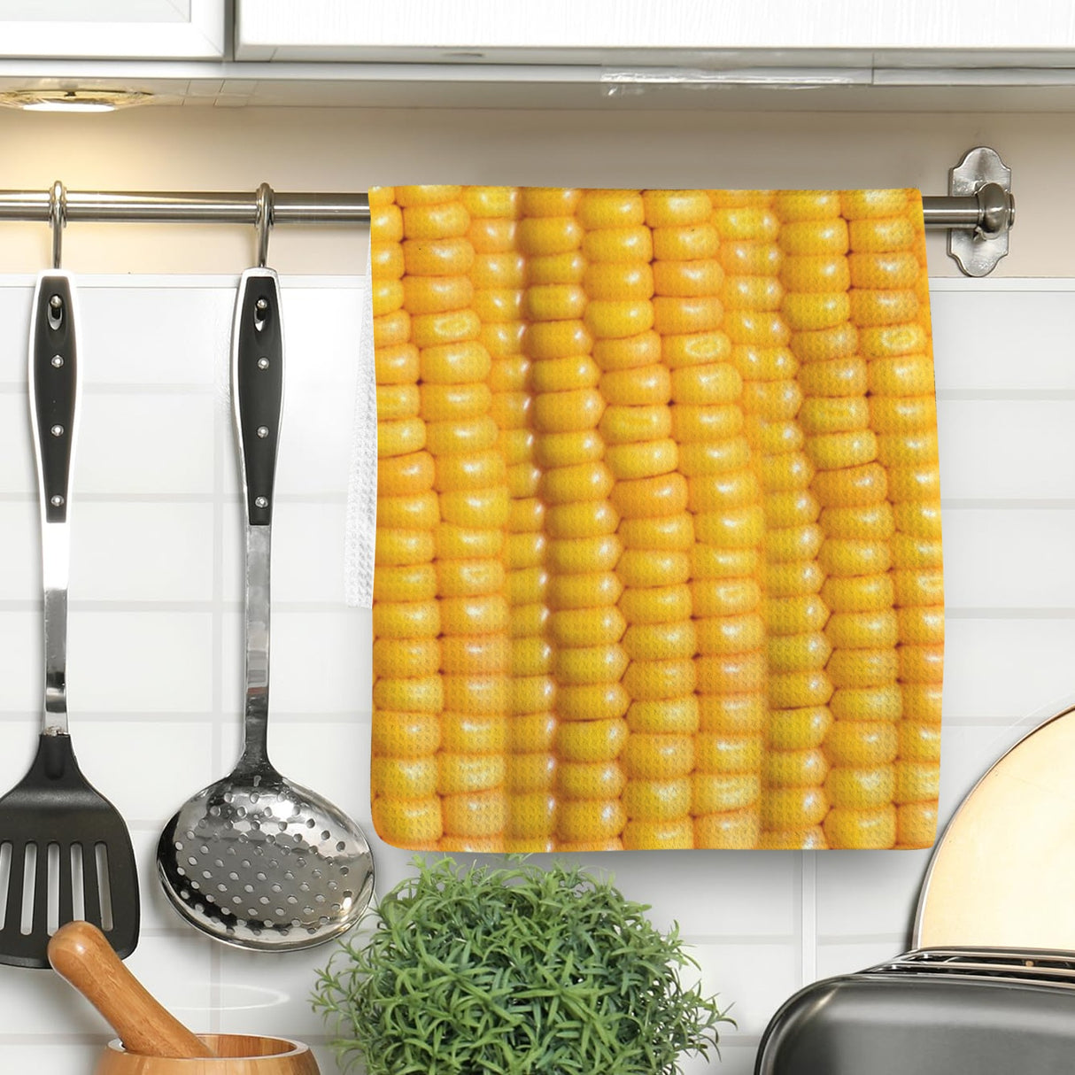 Corn Cob Kitchen Hand Towel