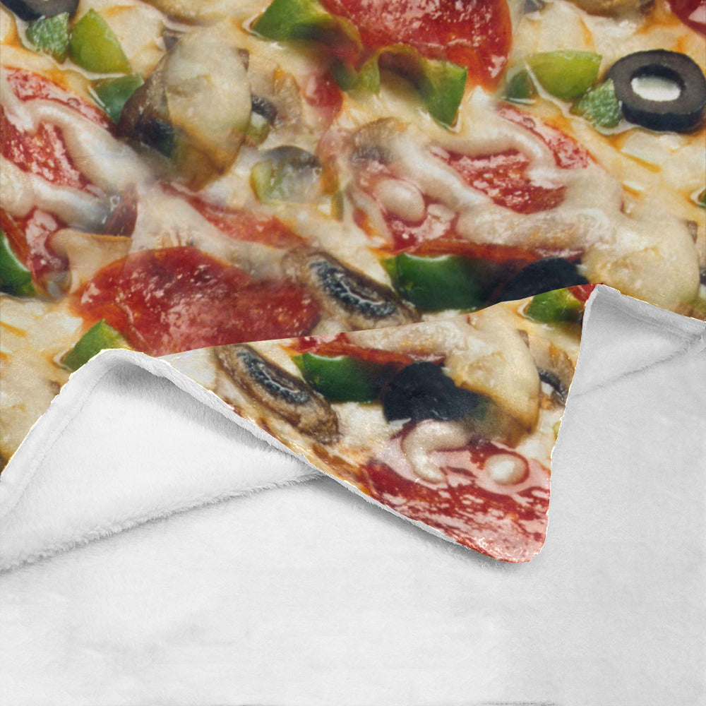 Supreme Pizza Throw Blanket
