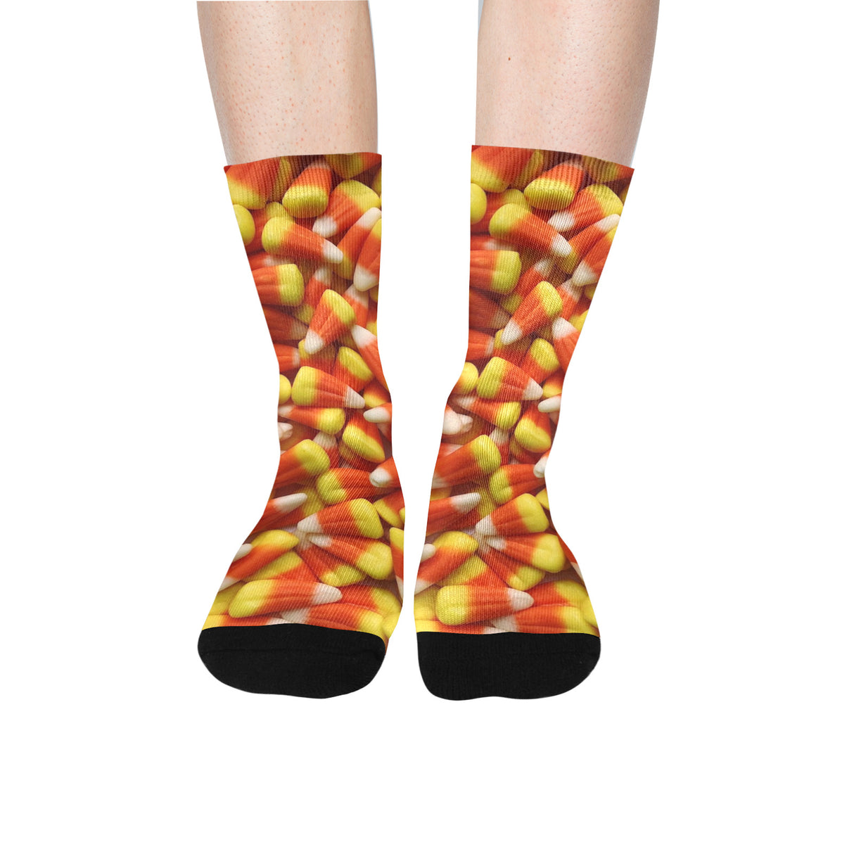 Candy Corn Socks